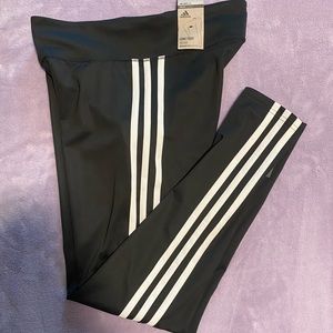 Adidas 3 stripe leggings